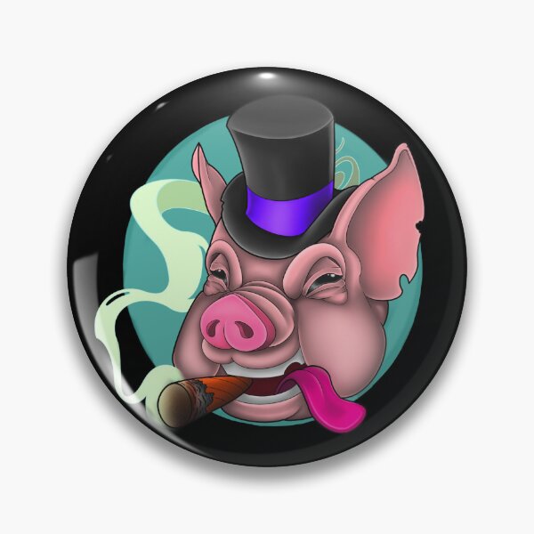 Item preview, The Fancy Pig designed and sold by SeshbrowArt.