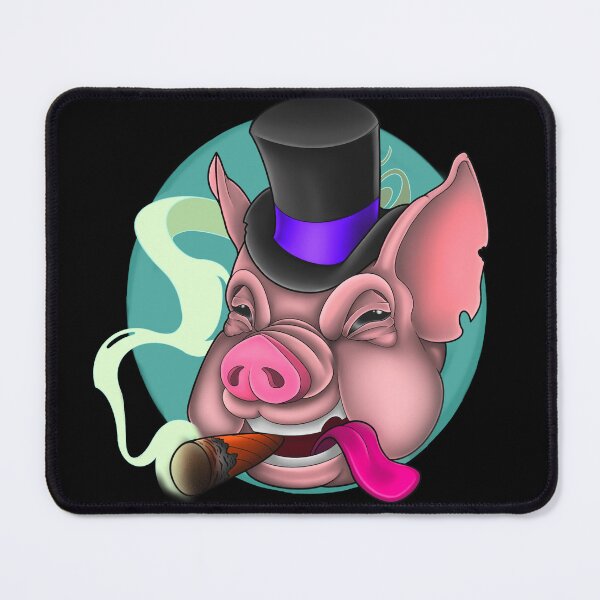 Item preview, The Fancy Pig designed and sold by SeshbrowArt.
