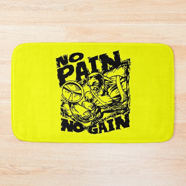 Item preview, Muscle Domination: Powering Through Workouts with this Gym T-Shirt for Men, Embracing the Motto of No Pain, No Gain! designed and sold by Koolzilla.