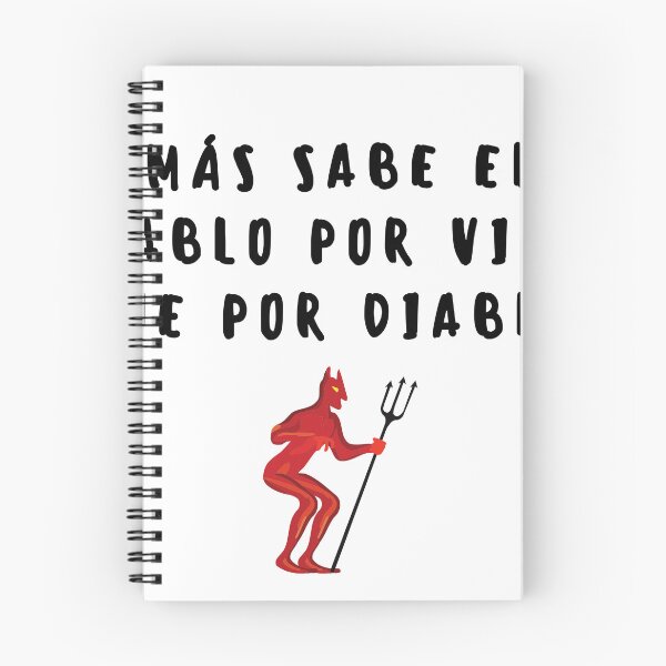 Item preview, Mas sabe el diablo por viejo que por diablo designed and sold by ElPerezosoCo.