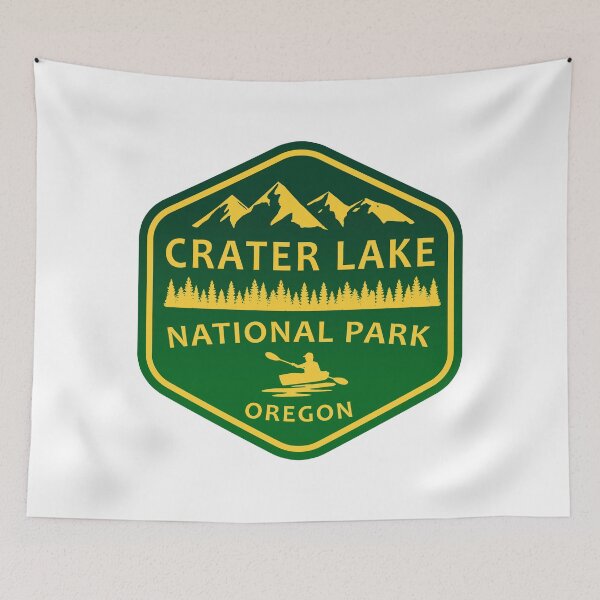 Item preview, Crater Lake National Park Hexagon Two designed and sold by VanyaKar.