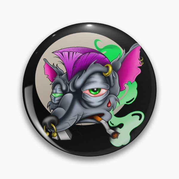 Item preview, Punk Rat designed and sold by SeshbrowArt.