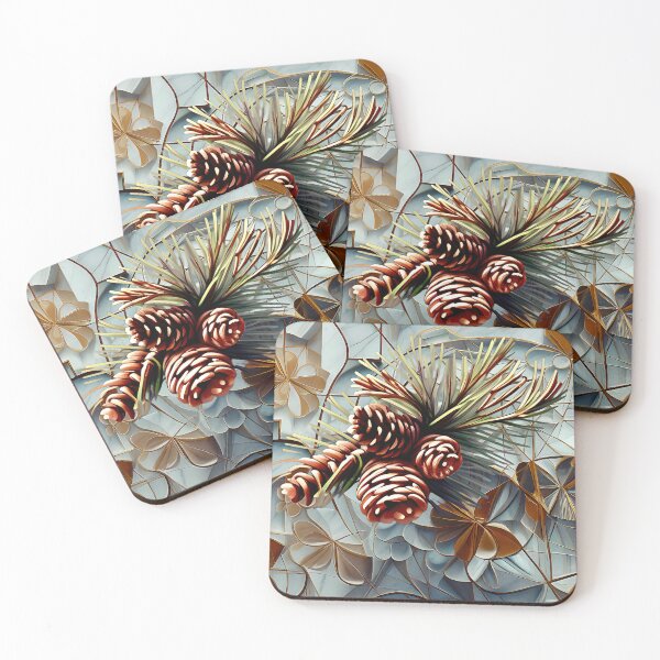 Item preview, Pine Cones on Textured Background  designed and sold by Dana Roper.