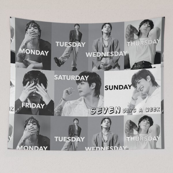 Item preview, Seven Days a Week designed and sold by Jerushahjj.