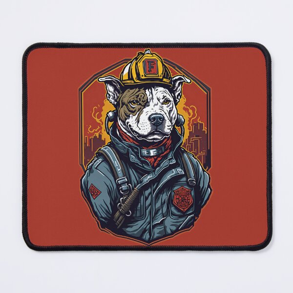 Item preview, The Great Pittie Firefighter designed and sold by lolotees.