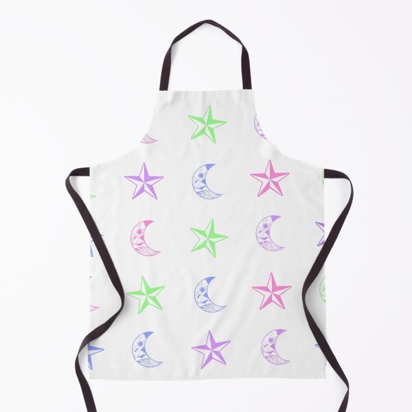 Item preview, retro stars and moon designed and sold by KacperStore.