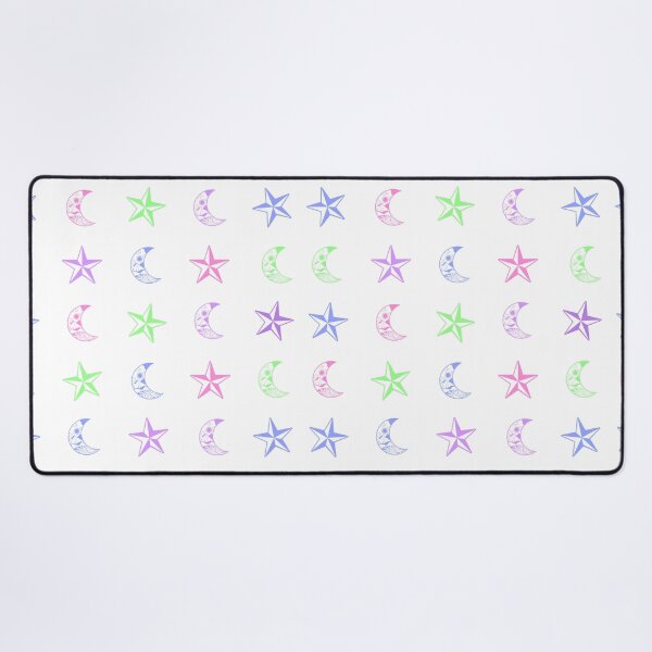 Item preview, retro stars and moon designed and sold by KacperStore.