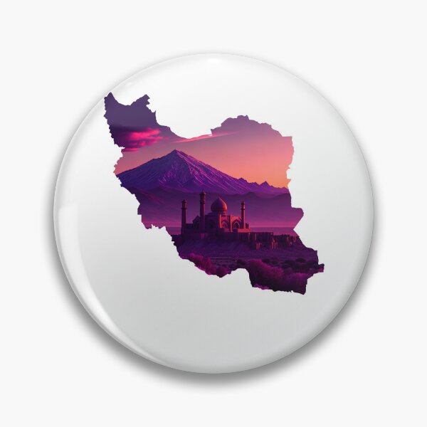 Item preview, Iran map and landscape designed and sold by landscapeworlds.