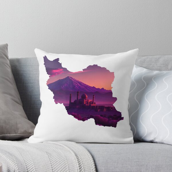 Item preview, Iran map and landscape designed and sold by landscapeworlds.