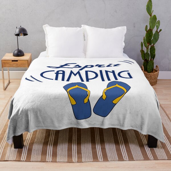 Item preview, Camping spirit for the summer with flip flops designed and sold by Frizzanteworld.