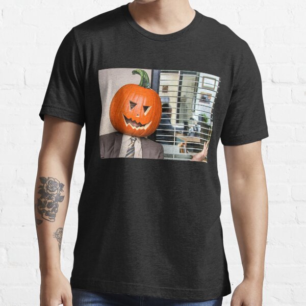 Dwight Pumpkin Head T-Shirt Funny Office Dwight Pumpkin Head Unisex Shirt