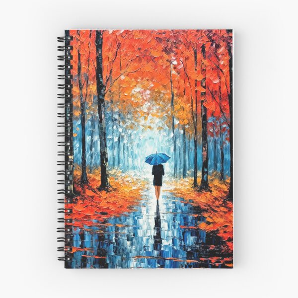 Item preview, Rainy Autumn Day Walk in the Park designed and sold by Yontartov.