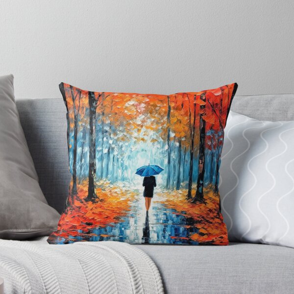 Item preview, Rainy Autumn Day Walk in the Park designed and sold by Yontartov.