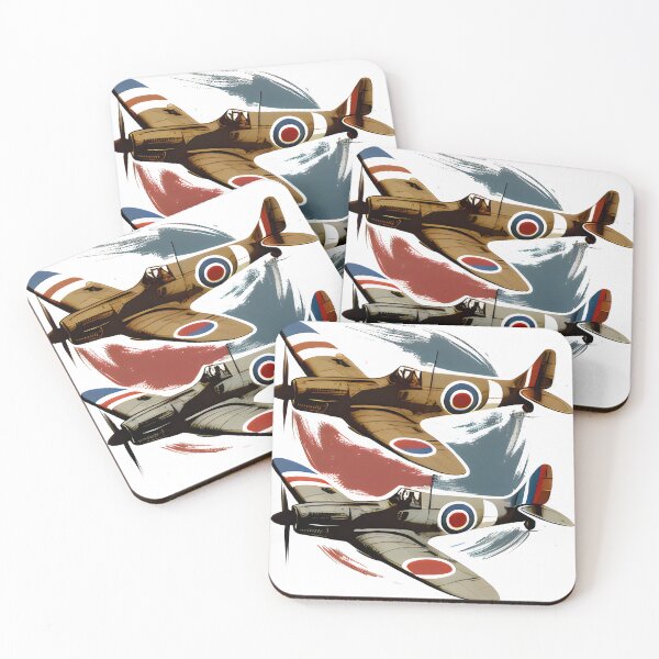 Item preview, Pilot Spitfire Airplane Aviator Military Aeroplane Vintage designed and sold by farhanhafeez.