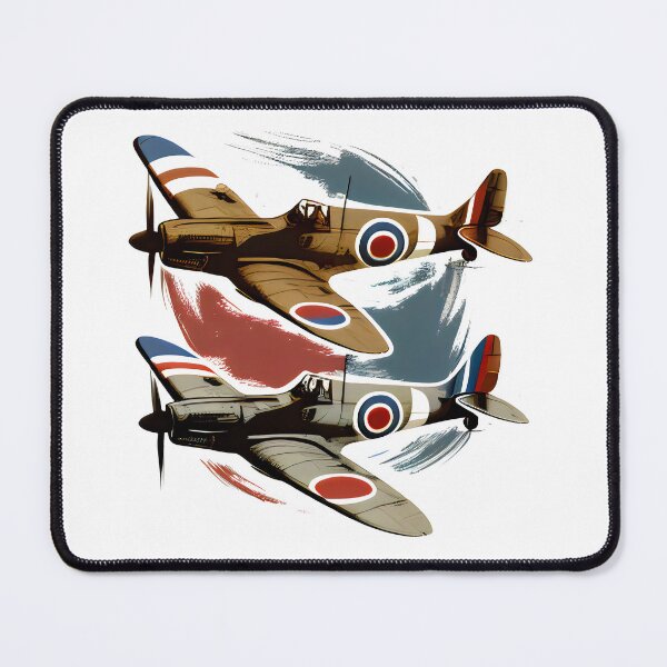 Item preview, Pilot Spitfire Airplane Aviator Military Aeroplane Vintage designed and sold by farhanhafeez.