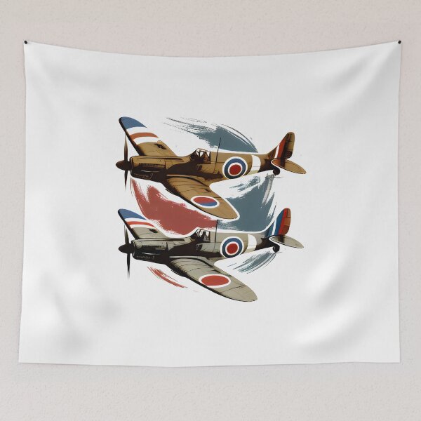 Item preview, Pilot Spitfire Airplane Aviator Military Aeroplane Vintage designed and sold by farhanhafeez.