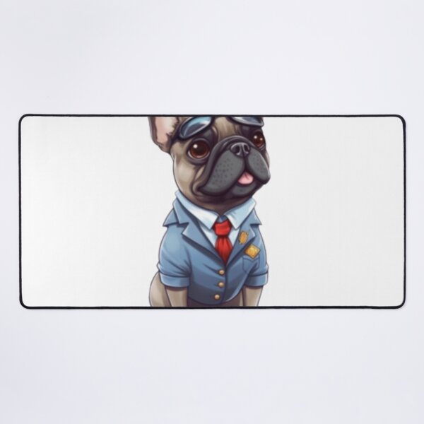 Item preview, Frenchie the Steward French Bulldog designed and sold by PetsEnough.