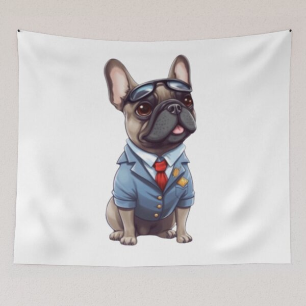 Item preview, Frenchie the Steward French Bulldog  designed and sold by PetsEnough.