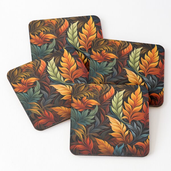 Item preview, Leaves in autumn colors designed and sold by TogetherDshop.