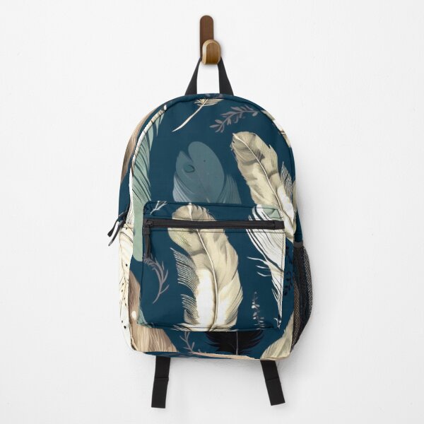 Item preview, Feathers - Khaki, navy, white, gray, black 3 designed and sold by Highlandkings.
