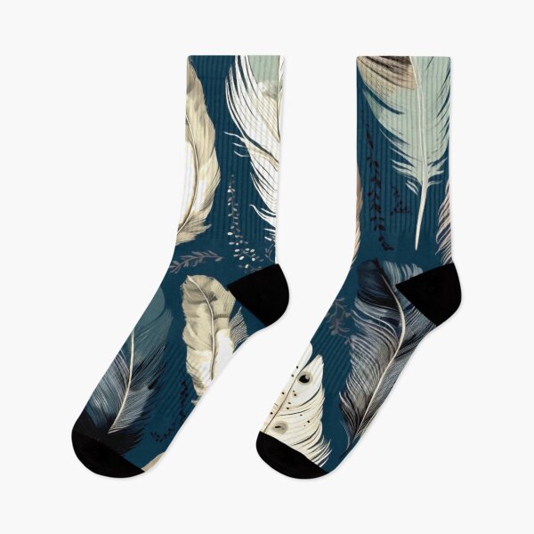Artikelvorschau, Feathers - Khaki, navy, white, gray, black 3 entworfen und verkauft von Highlandkings.
