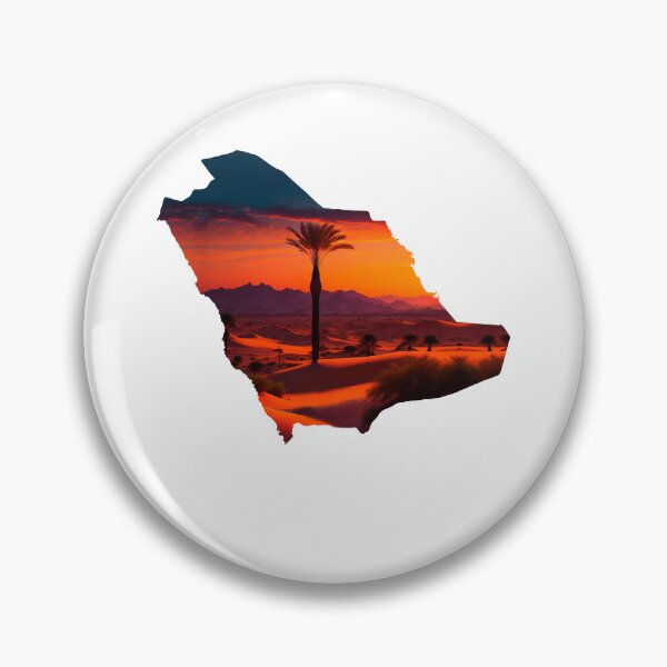 Item preview, Saudi Arabia map and landscape designed and sold by landscapeworlds.