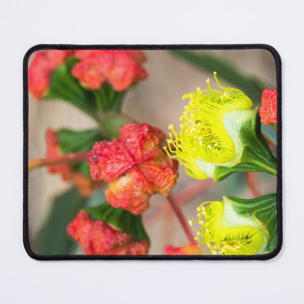 Item preview, New Yellow flowers and red buds designed and sold by Images by Chris de Blank.
