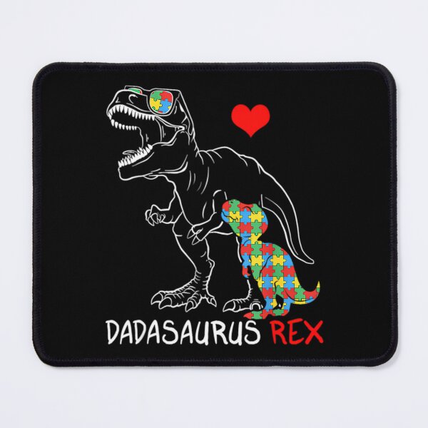 Item preview, Dadasaurus Daddy Rex Autism Awareness designed and sold by HezekiahMainPr.