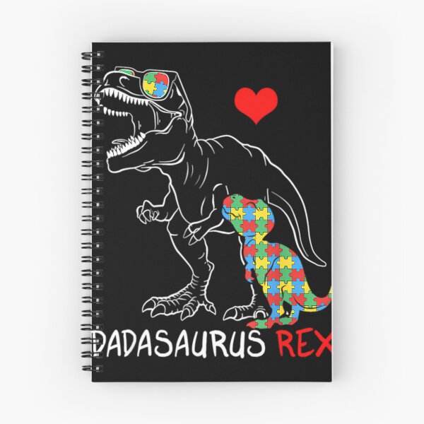 Item preview, Dadasaurus Daddy Rex Autism Awareness designed and sold by HezekiahMainPr.