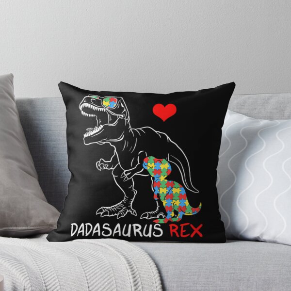 Item preview, Dadasaurus Daddy Rex Autism Awareness designed and sold by HezekiahMainPr.