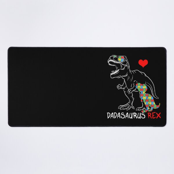 Item preview, Dadasaurus Daddy Rex Autism Awareness designed and sold by HezekiahMainPr.
