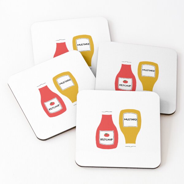 Item preview, Ketchup and Mustard designed and sold by superbaechoo.