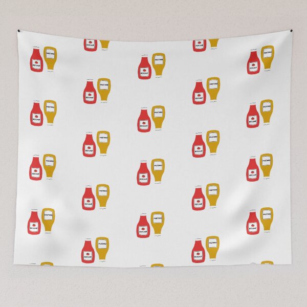 Item preview, Ketchup and Mustard designed and sold by superbaechoo.