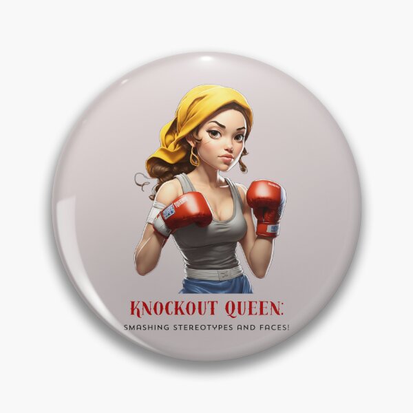 Item preview, Knockout Queen Boxing Girl Fighter designed and sold by ojdart.