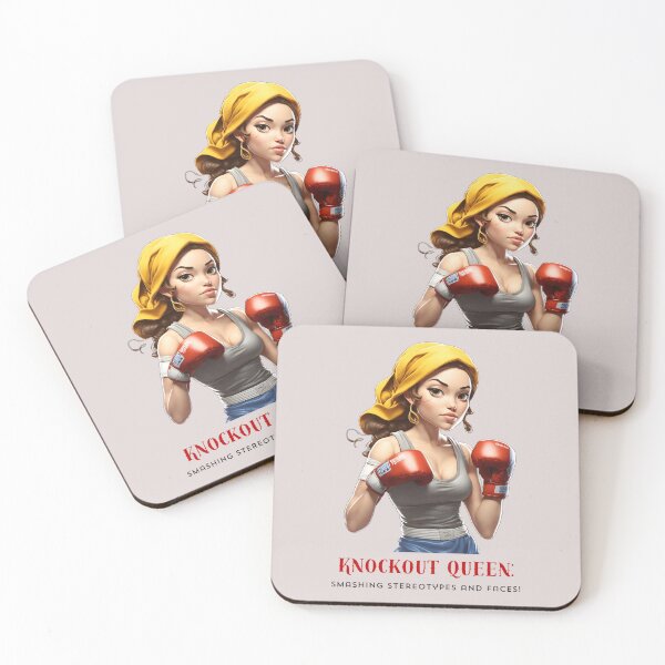 Item preview, Knockout Queen Boxing Girl Fighter designed and sold by ojdart.