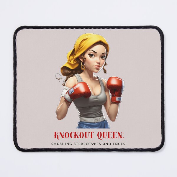 Item preview, Knockout Queen Boxing Girl Fighter designed and sold by ojdart.