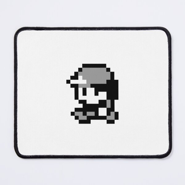 Item preview, Red Side-view (Gray version) - Gameboy Character - Retro pixel art designed and sold by ItsRetro90s.