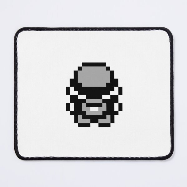 Item preview, Red back-view (Gray version) - Gameboy Character - Retro pixel art designed and sold by ItsRetro90s.