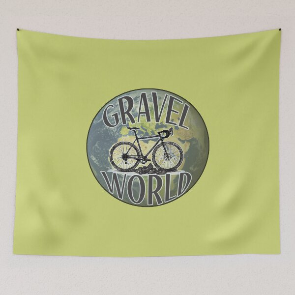 Item preview, Gravel Bike World - Biker Gift designed and sold by ErSaSolutions.