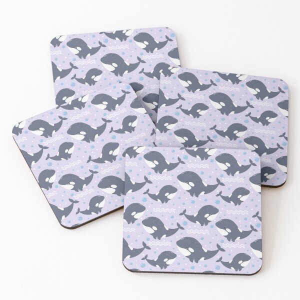 Item preview, Orca Whale Patterns designed and sold by franktact.