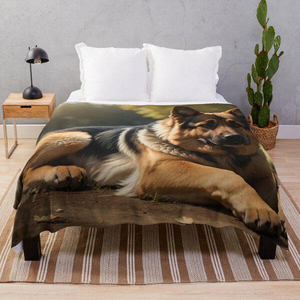 German shepherd duvet clearance cover