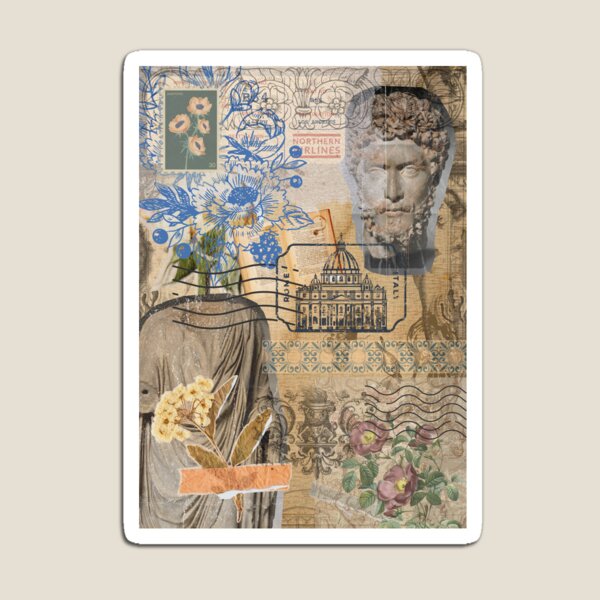 Artikelvorschau, Vintage-Sammelalbum-Collage Fernweh entworfen und verkauft von teaforesting.