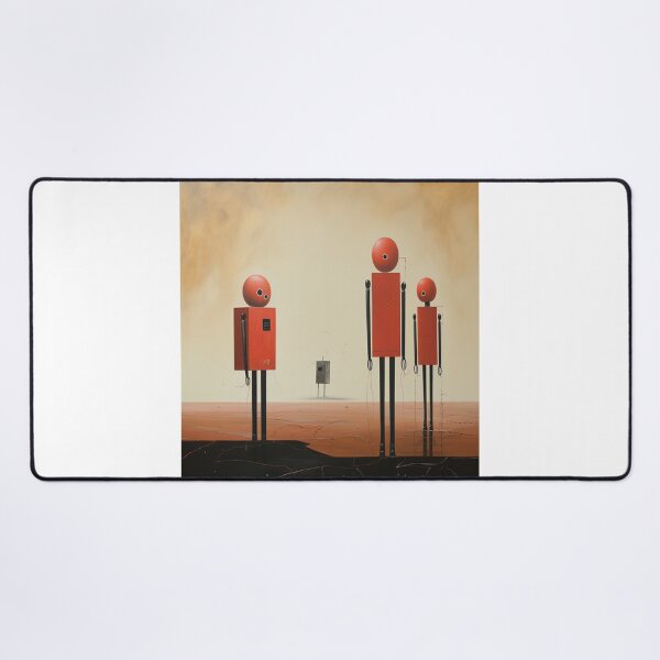 Item preview, The Robots on the Horizon designed and sold by KingAbyss.