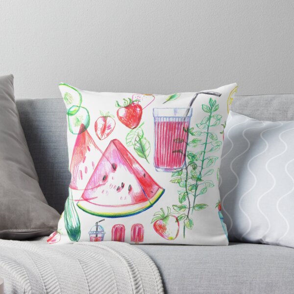 Item preview, Watermelon and strawberry smoothie drink recipe designed and sold by bokasin.
