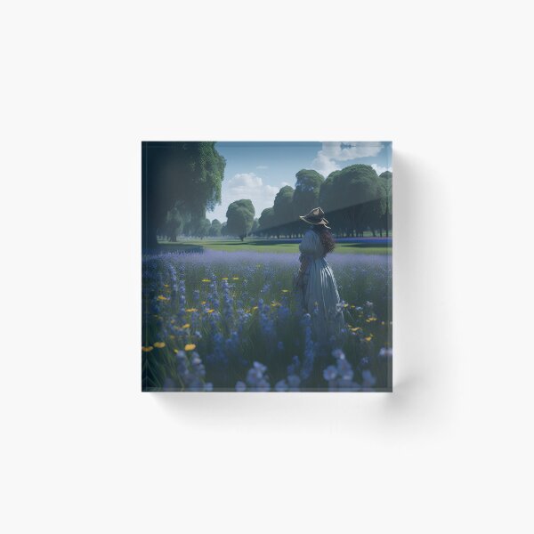 Item preview, Fields of Bliss: A Serene Retreat Amongst Nature's Bouquets designed and sold by BlareBlare.