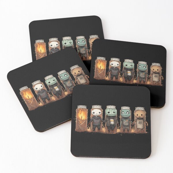 Item preview, Creepy Monsters in a Jar designed and sold by RetroPrints.