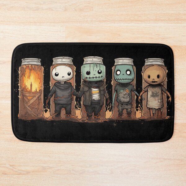 Item preview, Creepy Monsters in a Jar designed and sold by RetroPrints.