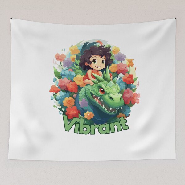Item preview, Vibrant Dragon designed and sold by CozyCanvasCrew.