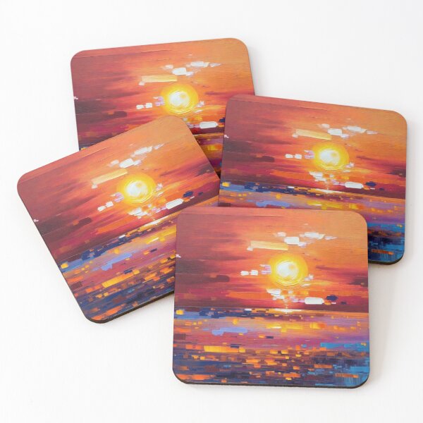 Item preview, Sunset Over the Ocean designed and sold by kultomatic.