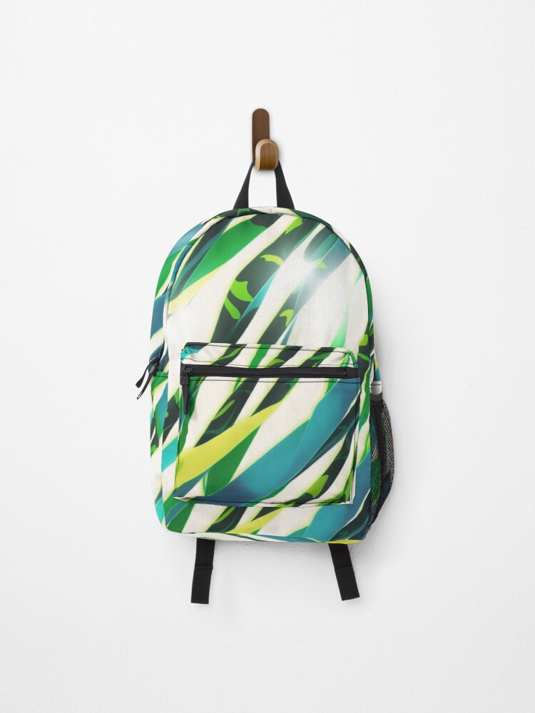 Thumbnail 1 of 3, Backpack, Jungle Glass pattern designed and sold by Rothnaric.